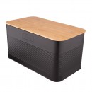 Altom Design metalna posuda za kruh crna ( 020401755 )
