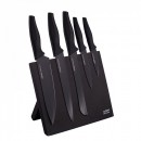 Altom Design set noževa na stalku, crni, - 0204013353