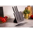 Altom Design set noževa na stalku, crni, - 0204013353