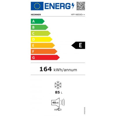 Heinner zamrzivač HFF-N85XE++