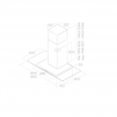 Elica napa Flat Glass IX/A/60