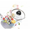 HEINNER SET OD 3 STAKLENA POKLOPCA: 20 / 18 / 16 CM VN-SYN-CAPS