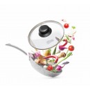 HEINNER SET OD 3 STAKLENA POKLOPCA: 22 / 20 / 18 CM - VN-SYN-CAPM