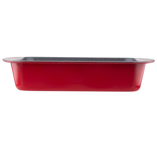 ALTOM DESIGN TEPSIJA ZA PEČENJE 35 x 27 x 6,8cm CRVENA - 0204009239