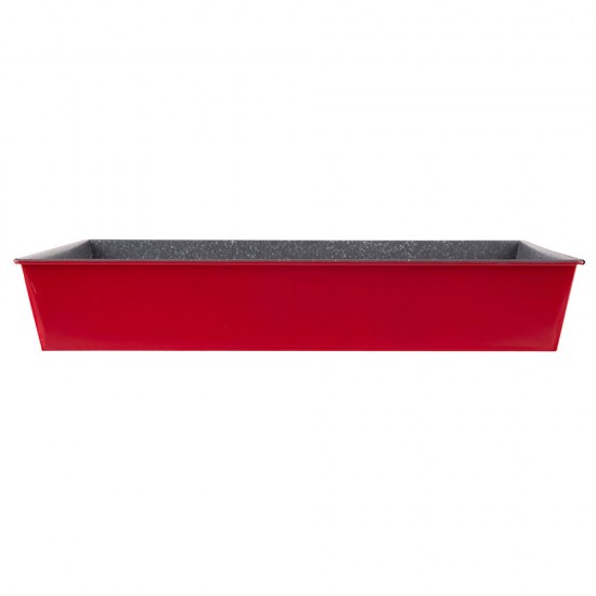 ALTOM DESIGN KALUP ZA PEČENJE 36 x24,5 x 6cm CRVENI - 0204009289