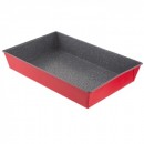 ALTOM DESIGN KALUP ZA PEČENJE 36 x24,5 x 6cm CRVENI - 0204009289