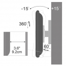 Stell zidni nosač za tv SHO 1160 - 13" do 40"