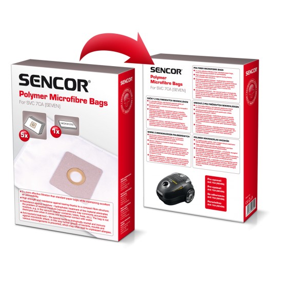 Sencor vrećice za usisavač SVC 7CA - 5PCS