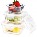 Lamart set staklenih posuda za hranu LT6012