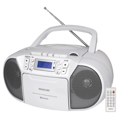 Sencor prijenosni radio SPT 3907 W  Bluetooth /CD/ MP3/SD/USB/AUX
