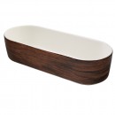 Altom Design porculanska posuda za pečenje 26 cm Happy home drvo dekor