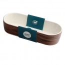 Altom Design porculanska posuda za pečenje 26 cm Happy home drvo dekor