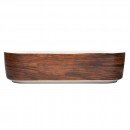 Altom Design porculanska posuda za pečenje 26 cm Happy home drvo dekor