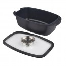 Altom Design posuda za pečenje sa staklenim poklopcem Valdinox Prime 32 cm x 21 cm 5,7 litara