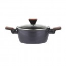 Altom Design lonac s neljepljivim premazom Valdinox Prime  24 cm s poklopcem