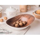 Altom Design porculanska zdjela Happy Home dekor drvo
