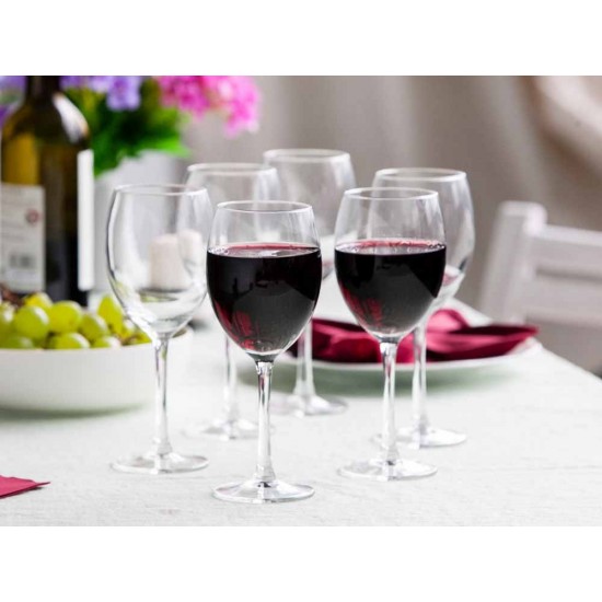 Altom Design čaše za crno vino Diamond 330 ml komplet 6 komada