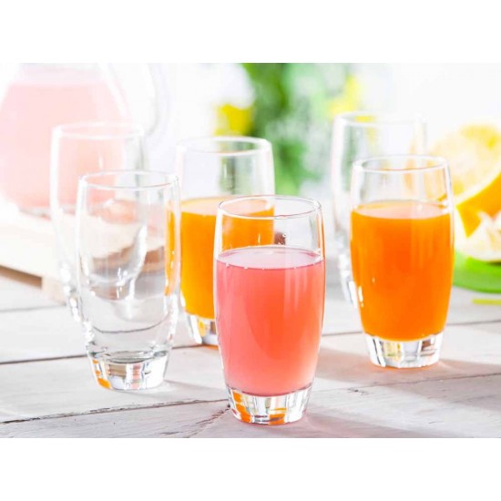 Altom Design čaše Long drink Diamond 350 ml komplet 6 komada