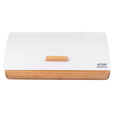 Altom Design posuda za kruh od bambusa bijela, 35x25x15,5 cm -02060175