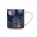 Altom Design set od 4 porculanske šalice na zlatnom postolju, 300 ml, WILD NATURE, (poklon pakiranje) - 01010031794