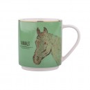 Altom Design set od 4 porculanske šalice na zlatnom postolju, 300 ml, WILD NATURE, (poklon pakiranje) - 01010031794