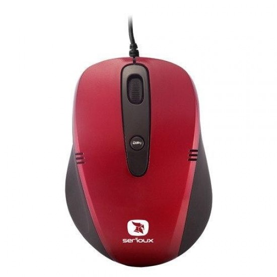 Serioux optički miš PMO3300-RD