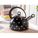 Altom Design čajnik za plin i indukciju bijele točke 2,5 l - 0204001302
