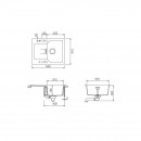 SCHOCK Sudoper MANHATTAN D-100XS
