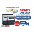ALFA PLAM Štednjak na kruta goriva za centralno TERM 27 ECO
