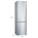 BOSCH Hladnjak kombinirani KGV39VLEAS