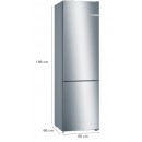 BOSCH Hladnjak kombinirani KGN36VLED