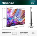HISENSE TV QLED 127cm 50E7S