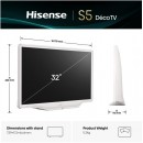 HISENSE TV LED 82cm 32S5Q