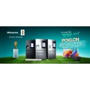 HISENSE Hladnjak side by side RF749N4SWFE
