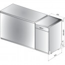 WHIRLPOOL Perilica posuđa WSFC 3M17 X